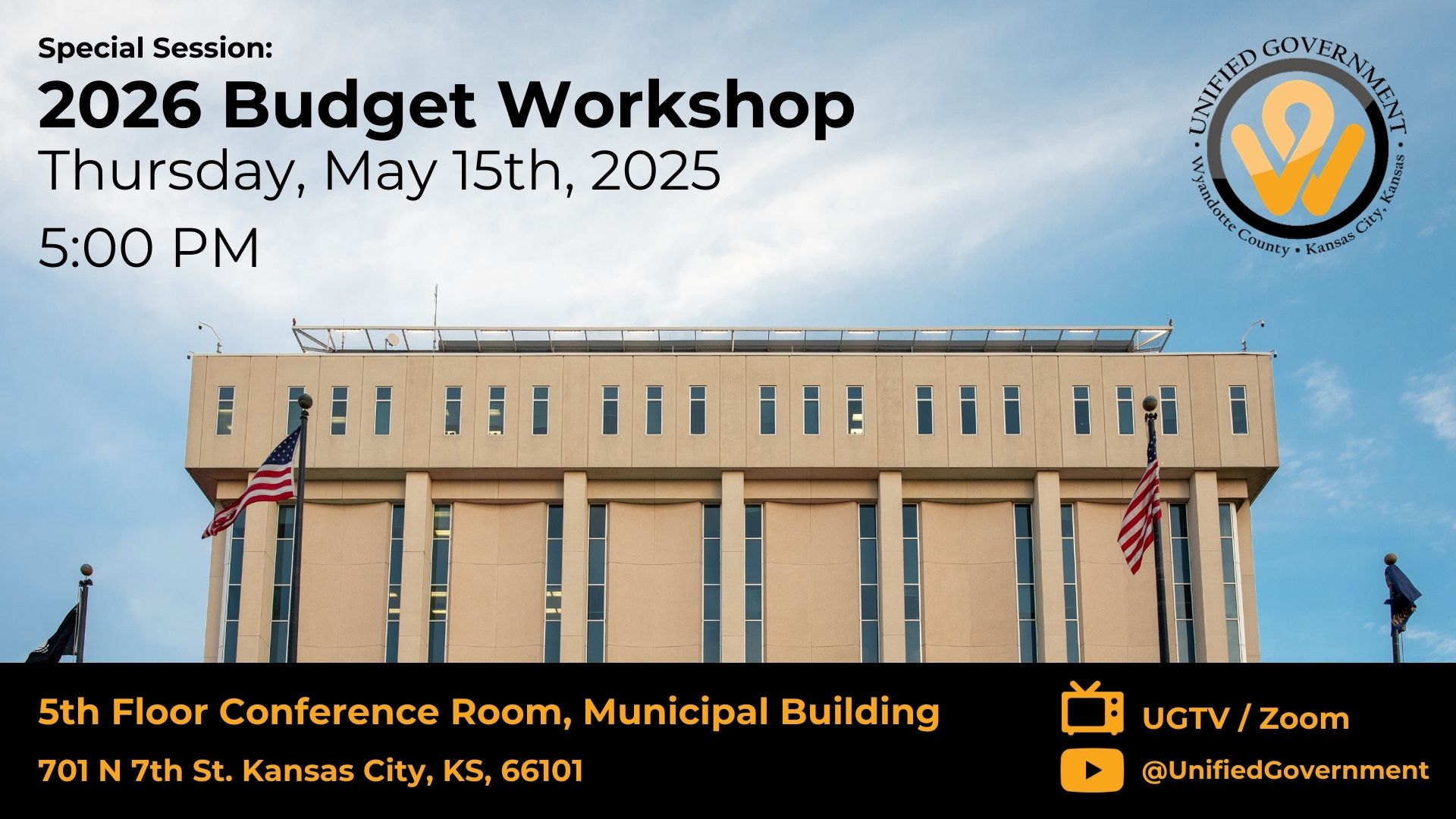 May 15th 2025 Special Session Graphic 