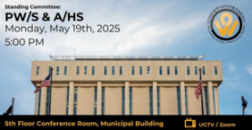 5/19/2025 - UG PW/S and A/HS Standing Committee Thumbnail 